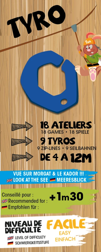 Fun Park Crozon Accrobranche A Quimper TYRO Fun Park Crozon Accrobranche A Quimper TYRO
