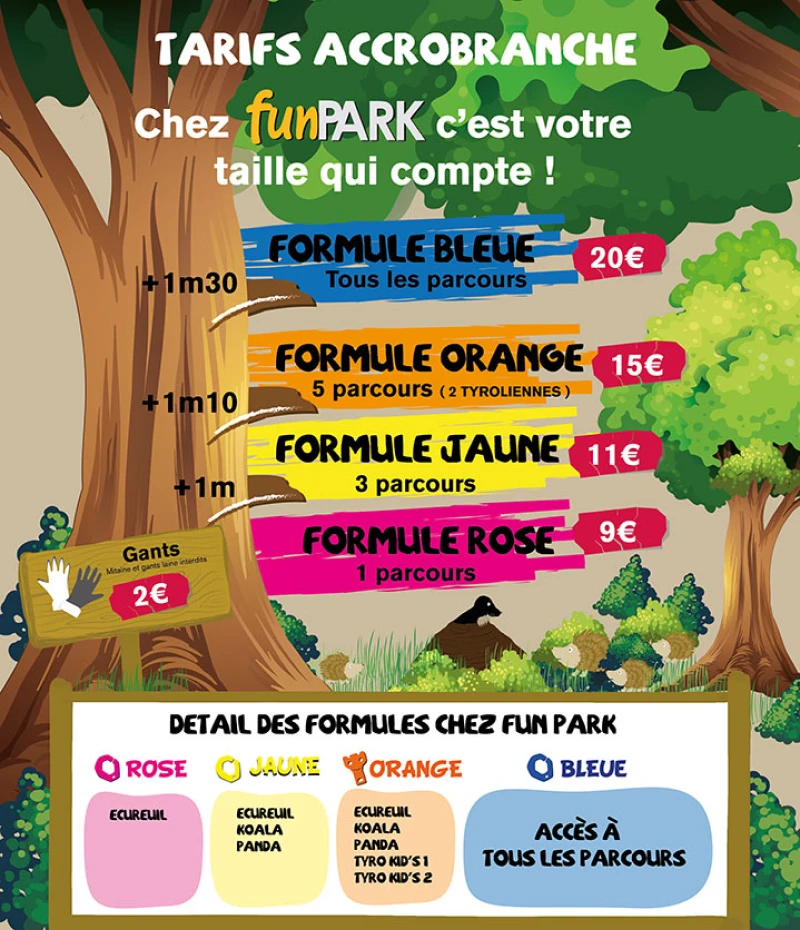 Fun Park Crozon Accrobranche A Quimper Les Meilleurs Tarifs Pour Des Sensations Au Sommet